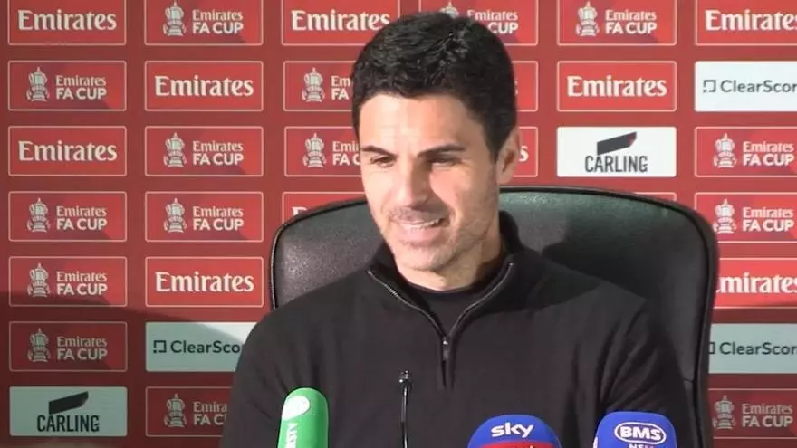 Arteta respalda a sus jugadores tras la salida de la FA Cup
