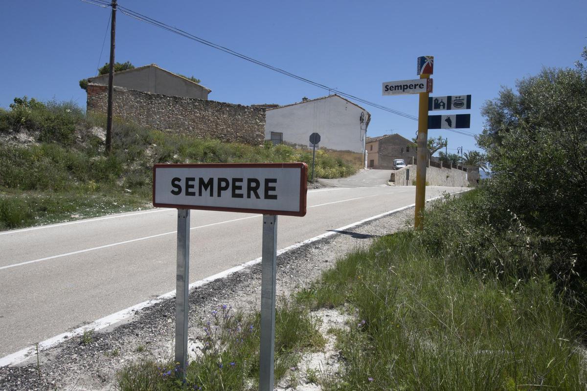 En Sempere, en la Vall d'Albaida, es uno de los cuatro municipios valencianos sin niños.