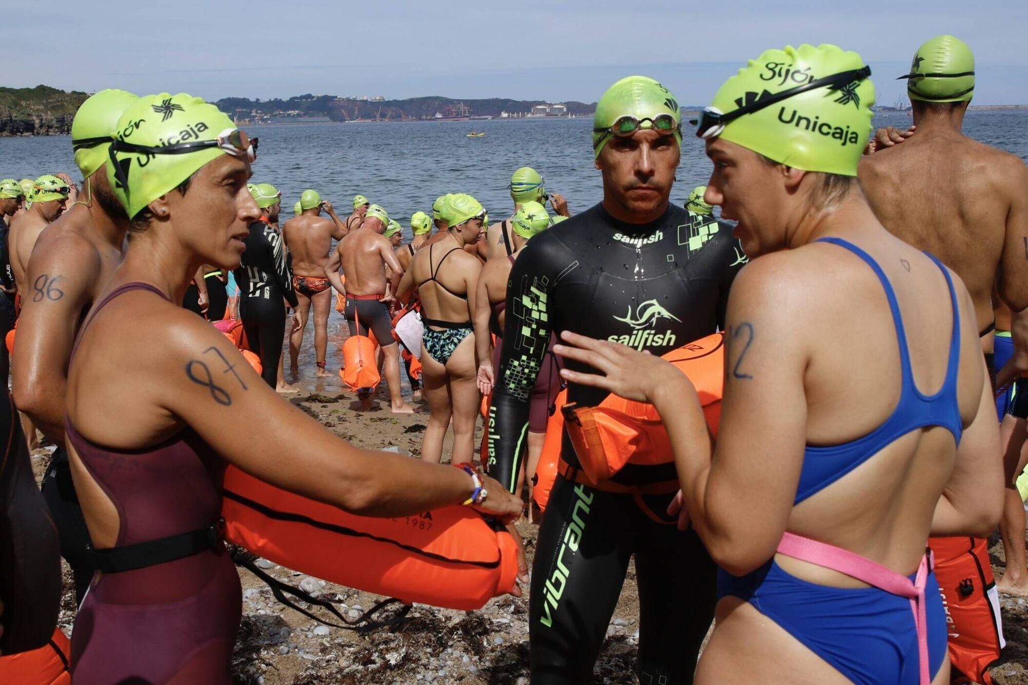 Nadadores de la travesía