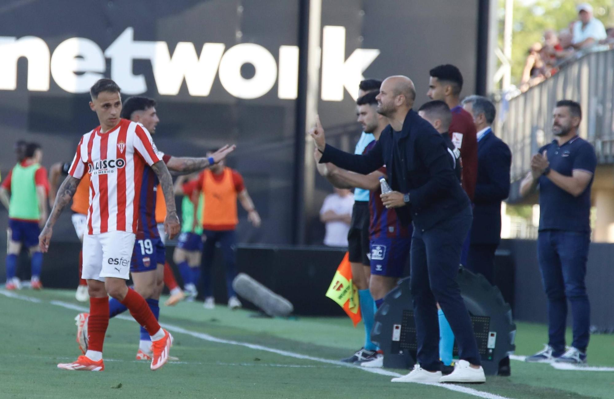 EN IMÁGENES: Así fue el partido entre el Eldense y el Sporting