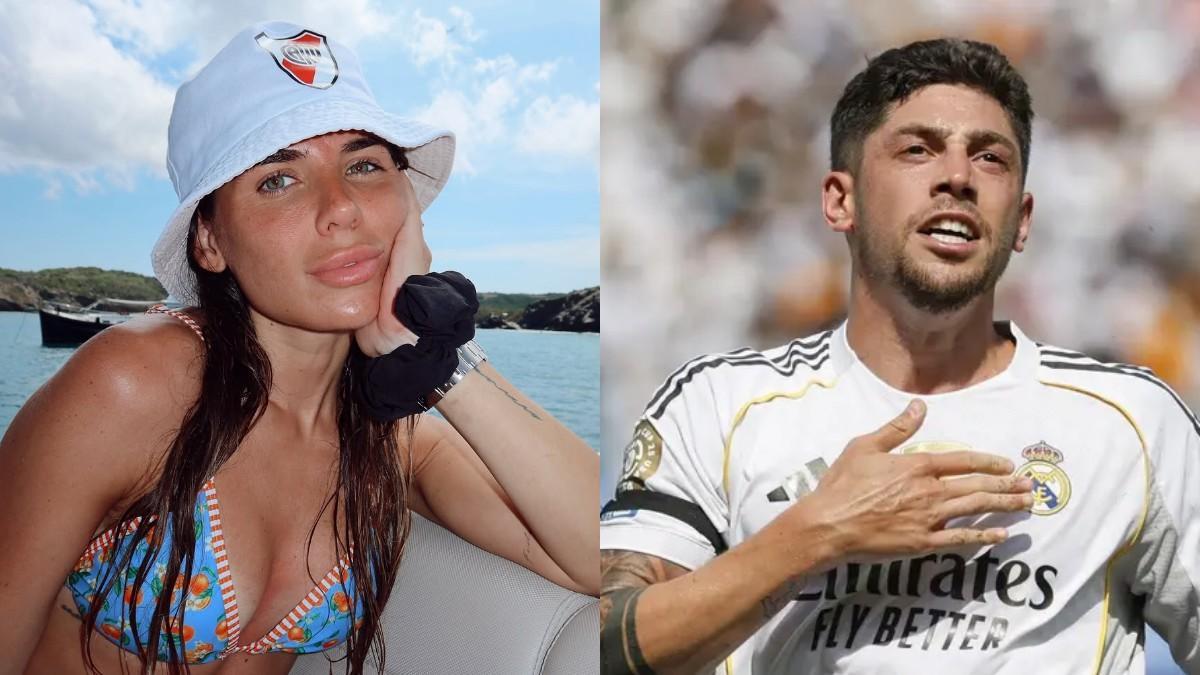 Mina Bonino y Fede Valverde