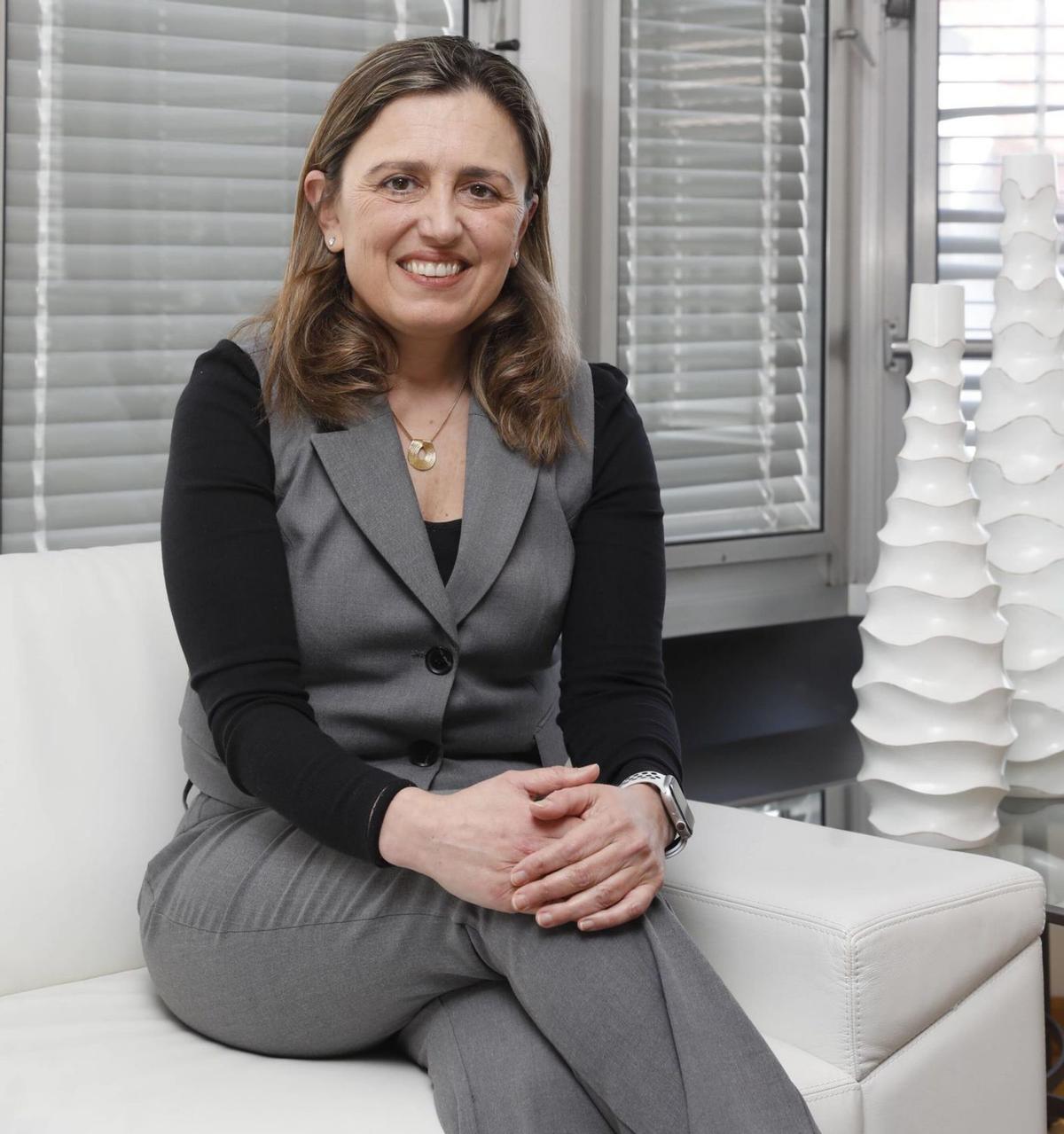 María Calvo. | FERNANDO RODRÍGUEZ