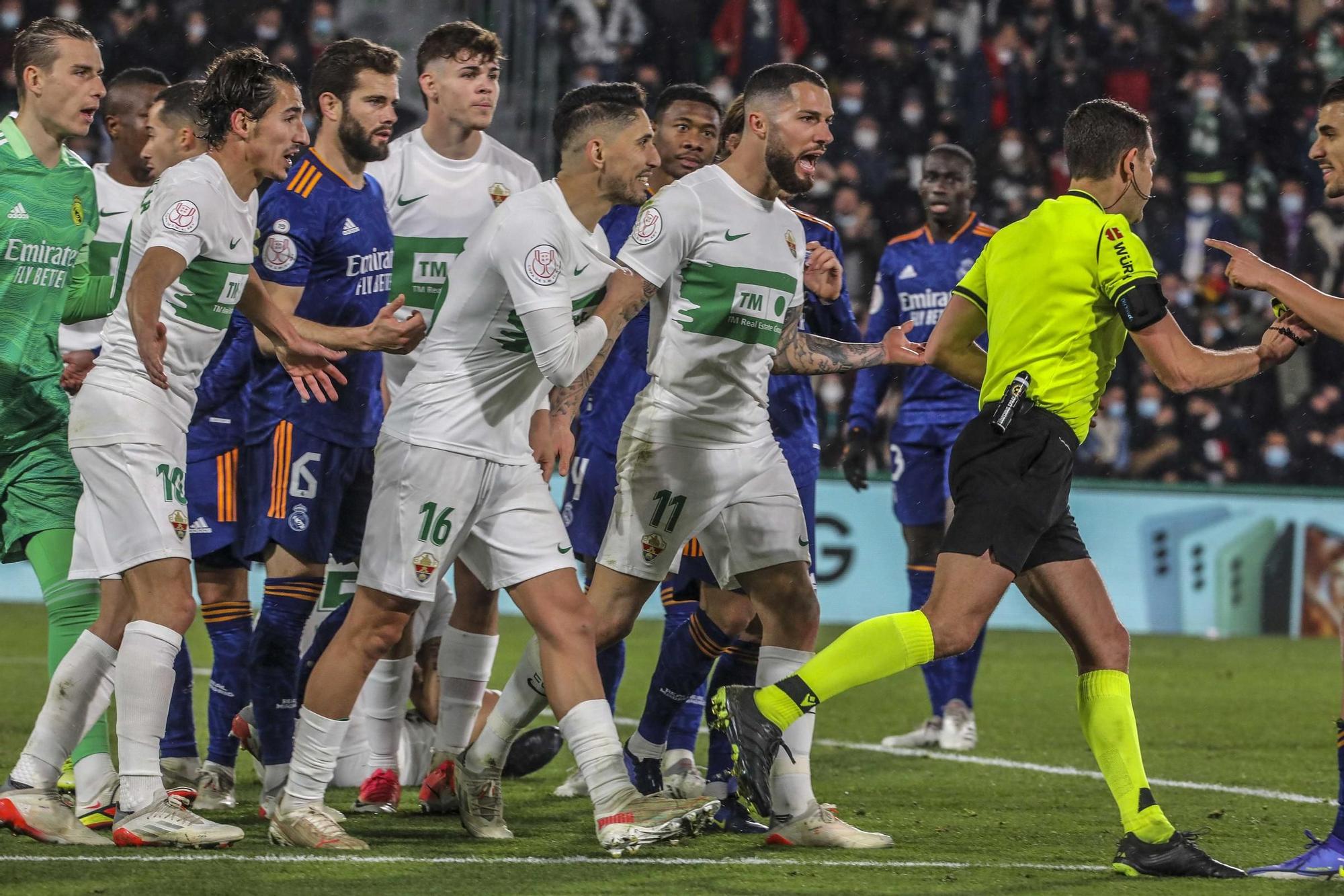 Elche cf-Real Madrid partido de la Copa del Rey en imagenes