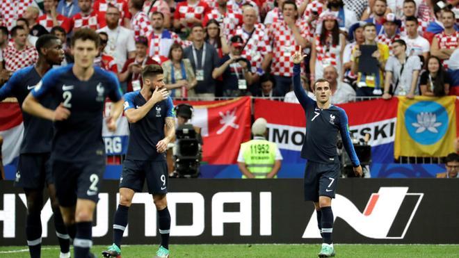 Francia 4 - Croacia 2 Final del Mundial 2018