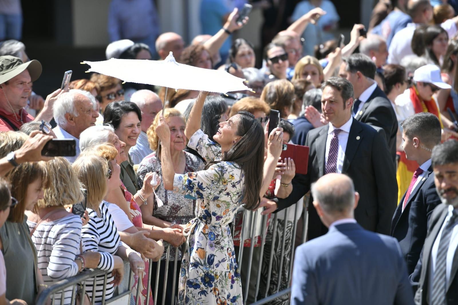 Fotogalería | Así fue la visita de los reyes de España a Guadalupe