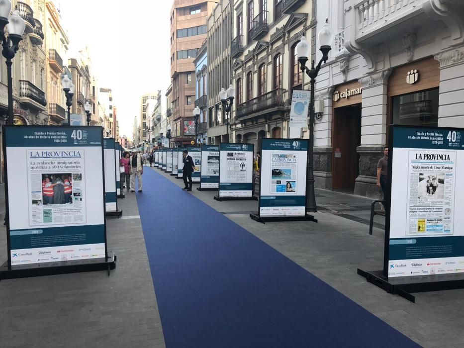 Exposición en Triana por el 40 Aniversario de Prensa Ibérica