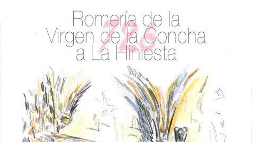 Una acuarela de Sergio Ramos ilustra el cartel de la romería a La Hiniesta