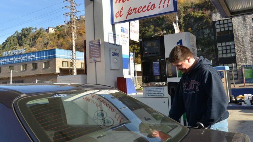 Aumenta el consumo de carburante en Asturias con la recuperación económica