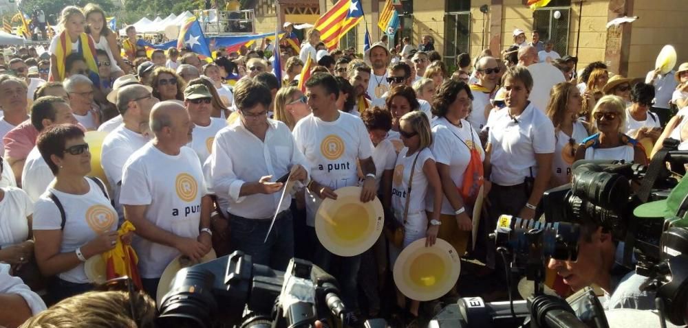 Actes de la Diada a Salt