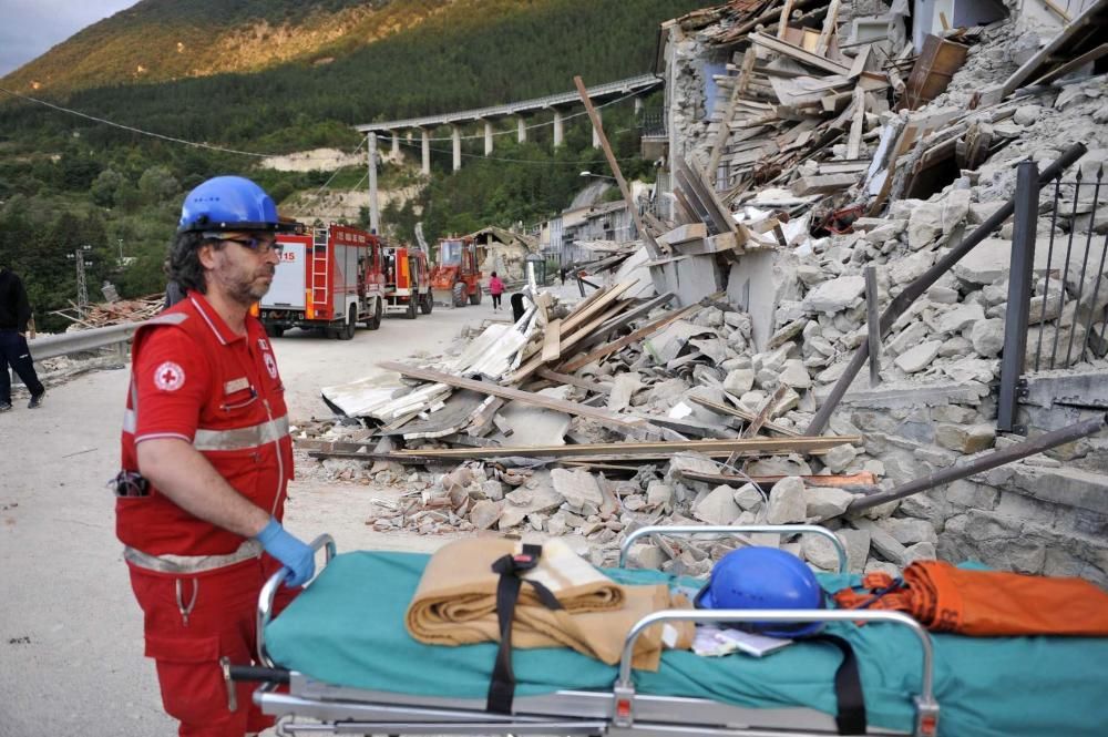 Terremoto en el centro de Italia