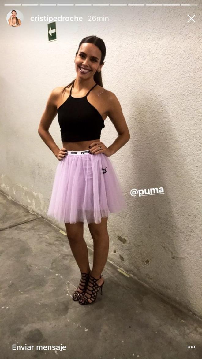 Cristina Pedroche con look de bailarina