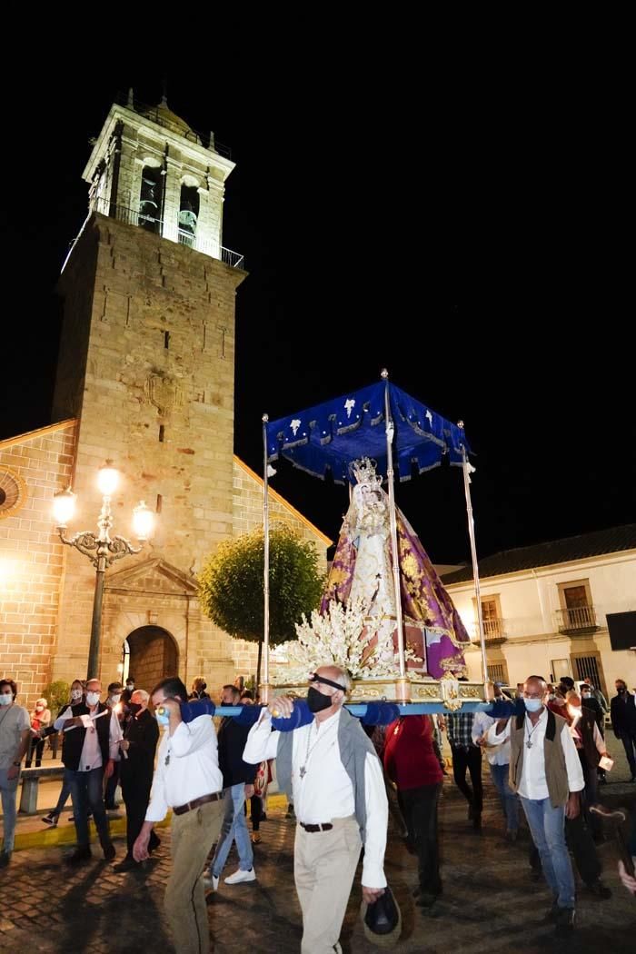 La Virgen de Luna regresa a su santuario desde Villanueva de Córdoba