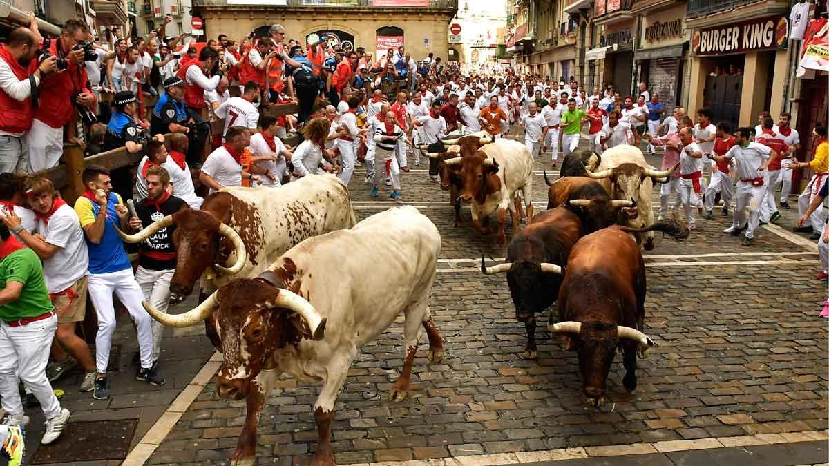 Segundo encierro de San Fermín 2019