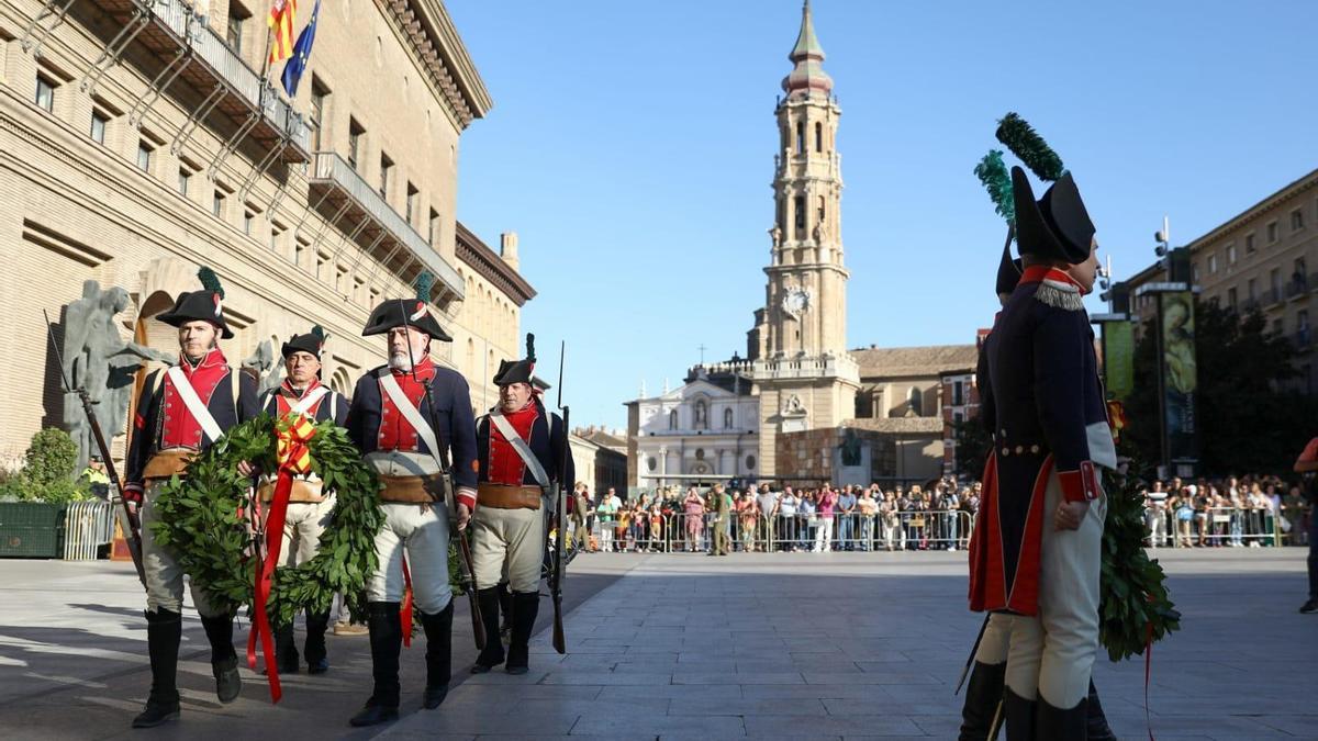 Homenaje a las heroínas de los Sitios de Zaragoza