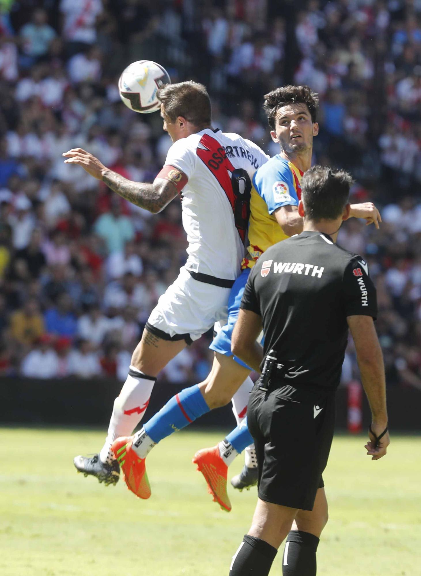 El Rayo - Valencia, en imágenes