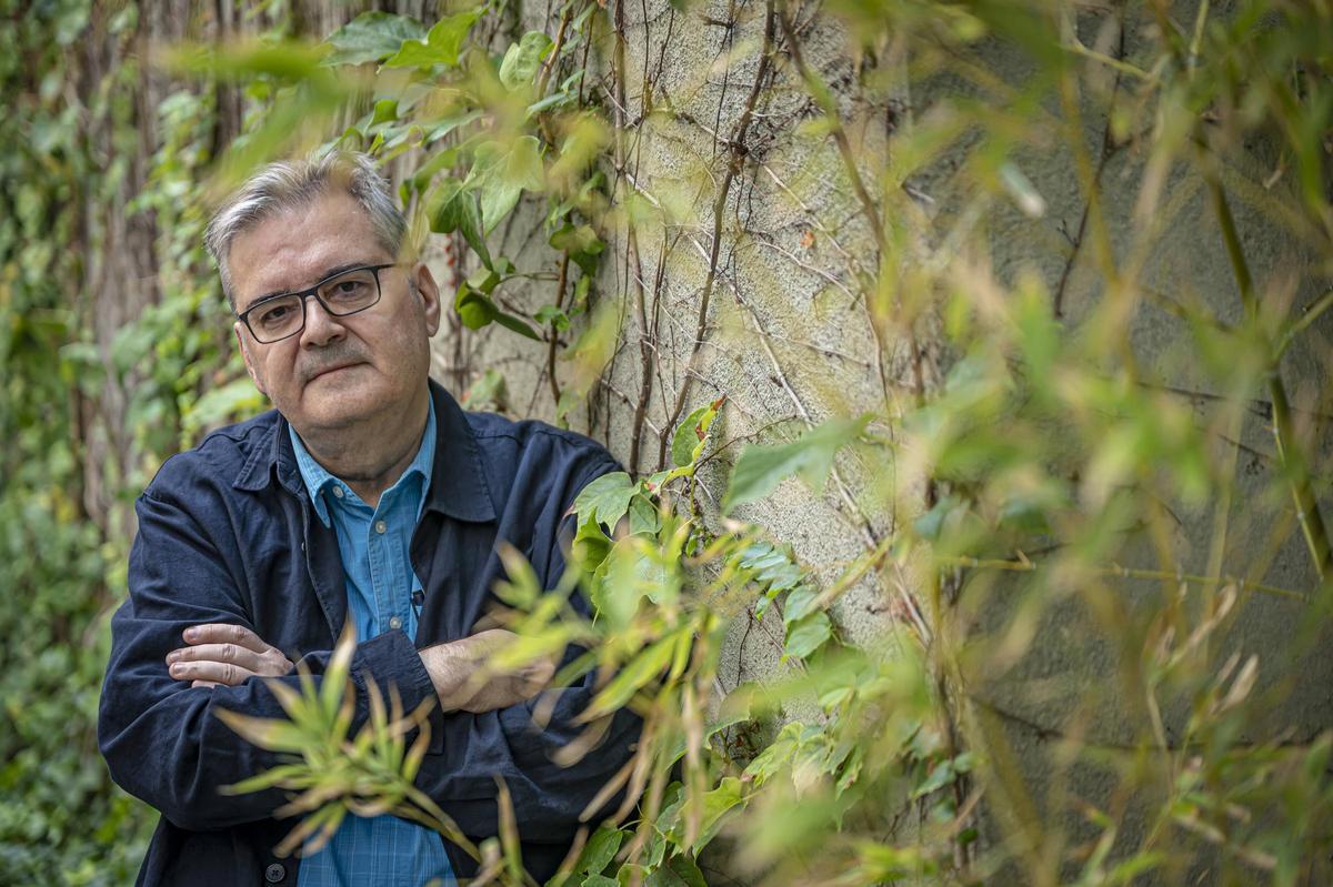 El escritor Sergi Pàmies, en el Hotel Alma de Barcelona. El escritor Sergi Pàmies, en el Hotel Alma de Barcelona.
