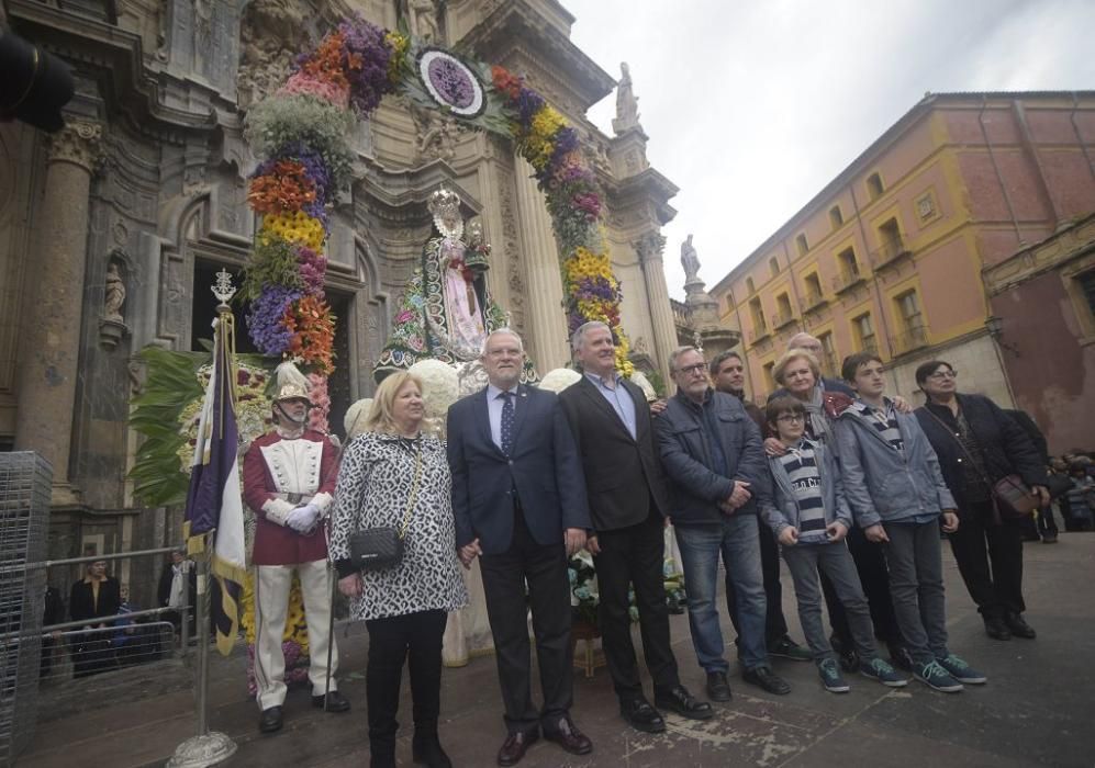 Ofrenda floral a la Morenica