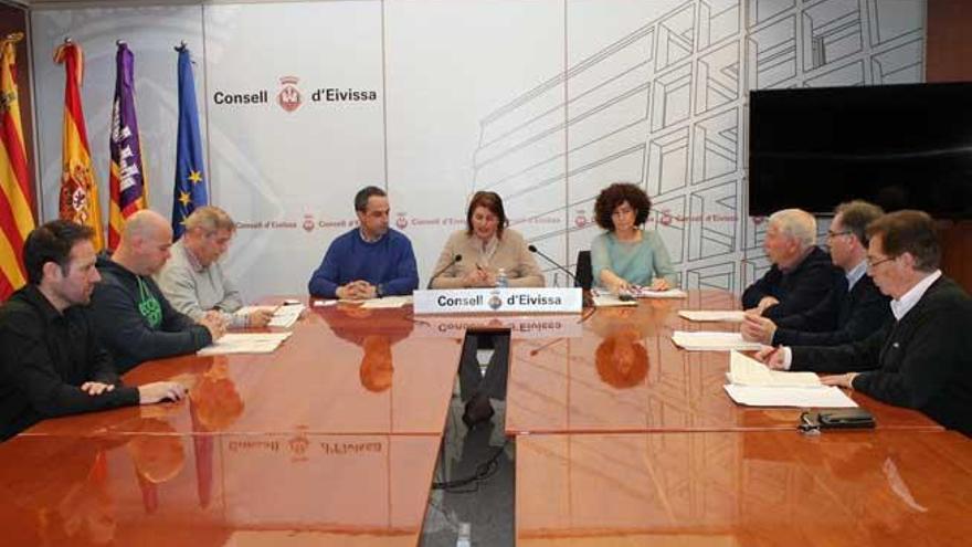 Presentación en el Consell de Ibiza de los galardones.