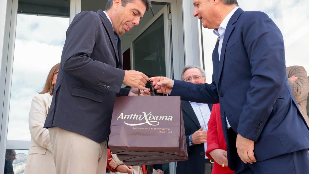 Nuevo paquete de ayudas para pymes y autónomos: el anuncio de Mazón en Xixona