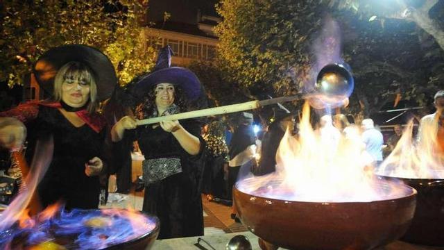 Una edición anterior de Noite Meiga en Vilagarcía. // Iñaki Abella