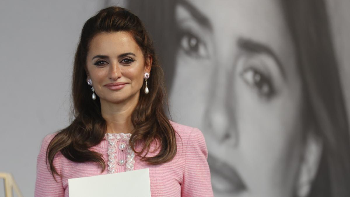 Penélope Cruz recibe el Premio Nacional de Cinematografía