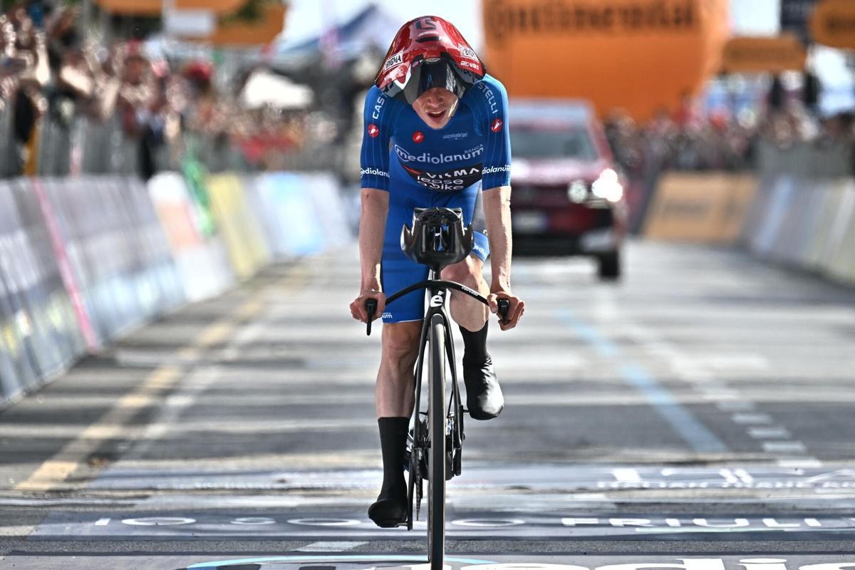 La etapa 10 del Giro de Italia 2026, en imágenes