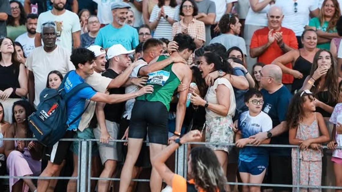 Jordán, tras ganar el oro en 100 metros en los Nacionales en La Nucía