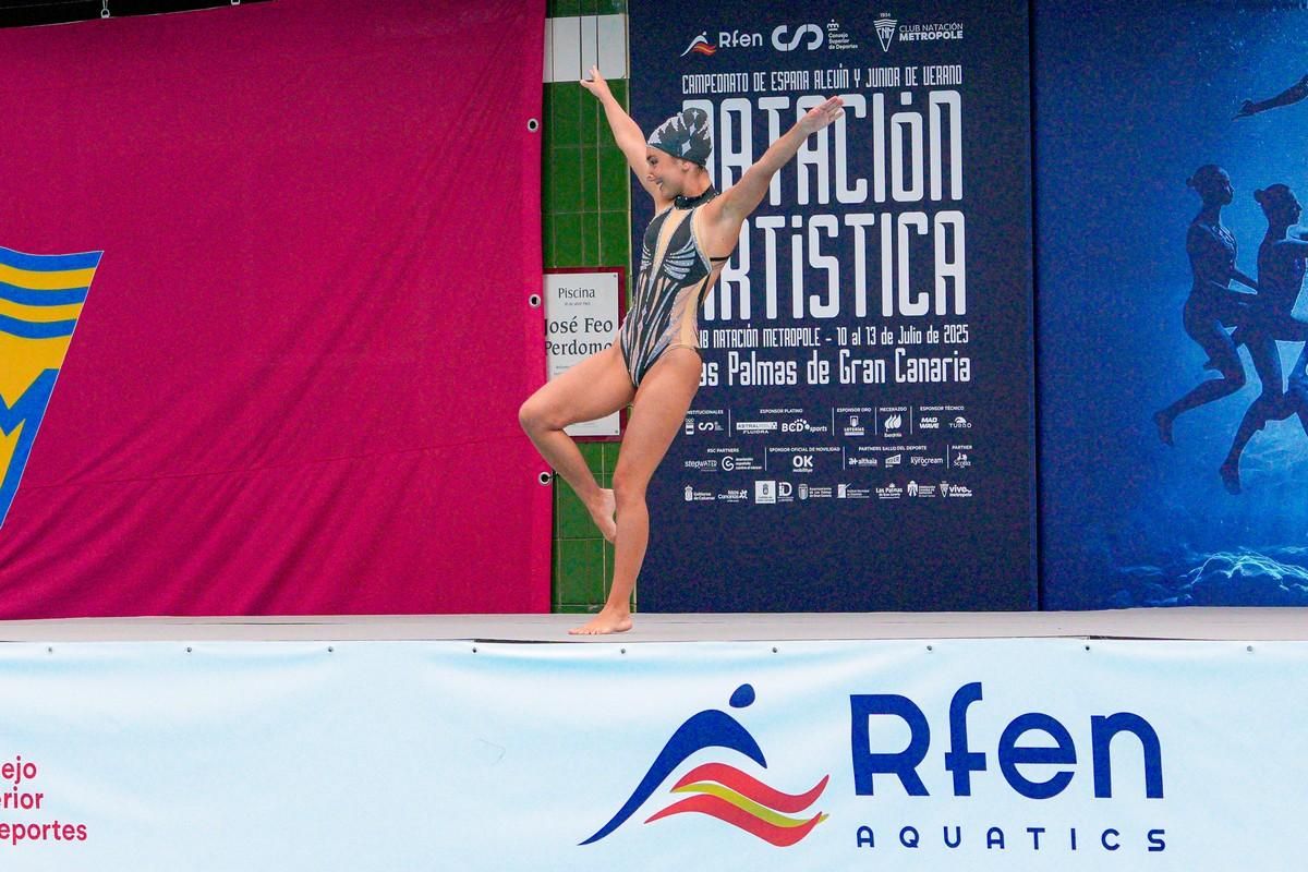 Metropole: Campeonato de España alevín y júnior de Verano de Natación Artística
