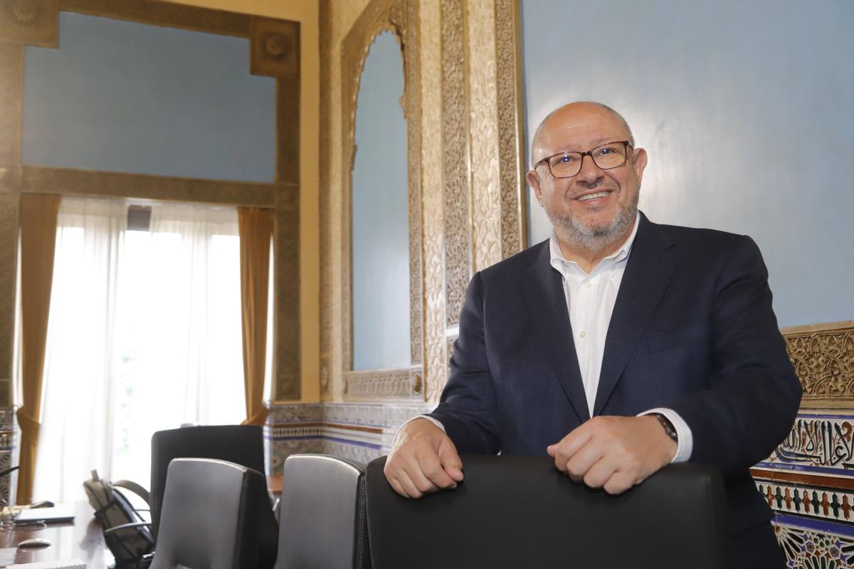 Manuel Torralbo, reelegido el jueves pasado rector de la Universidad de Córdoba (UCO).
