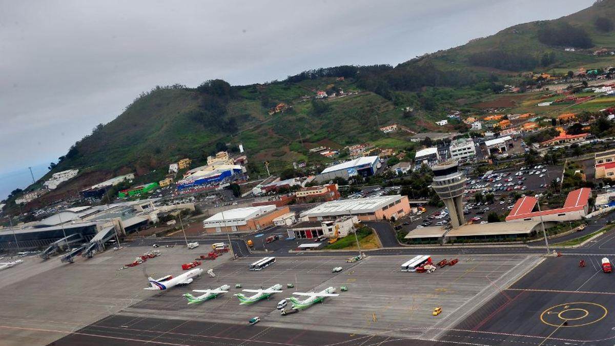 El Aeropuerto de Tenerife Norte.