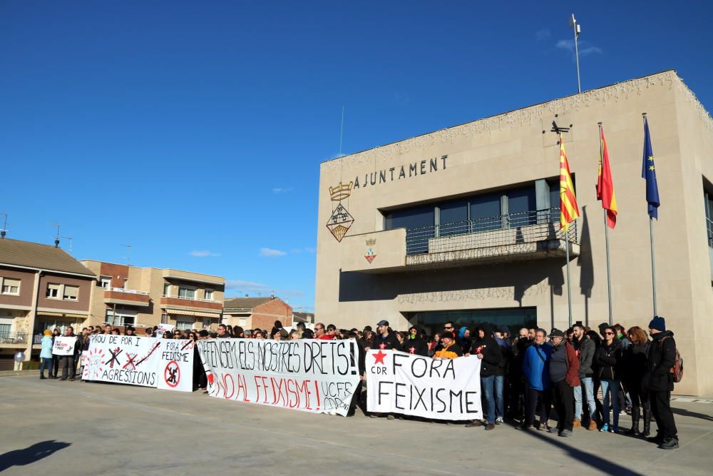 Manifestació antifeixista del Pont de Vilomara