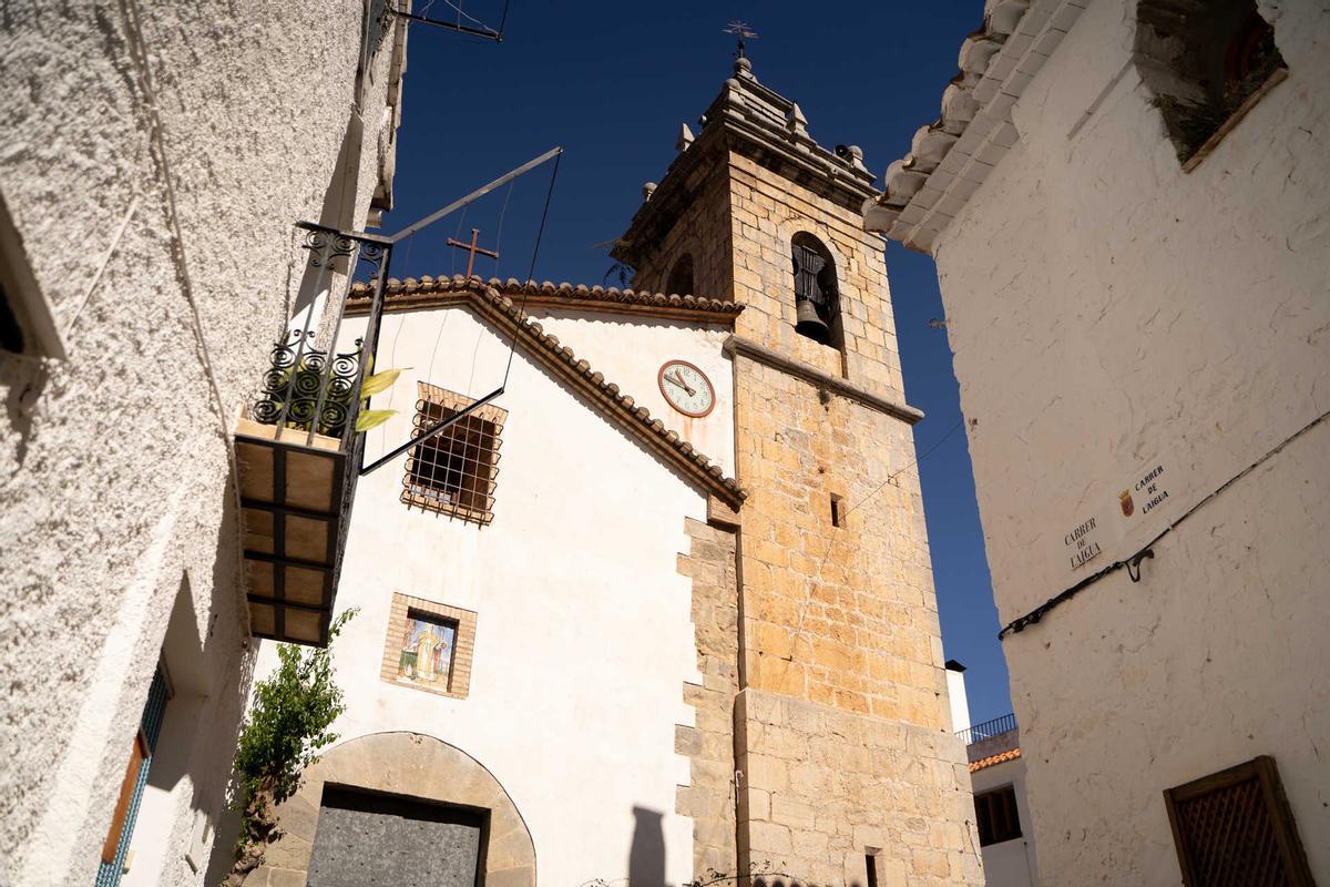 Iglesia del siglo XVI que podemos encontrar en Aín.