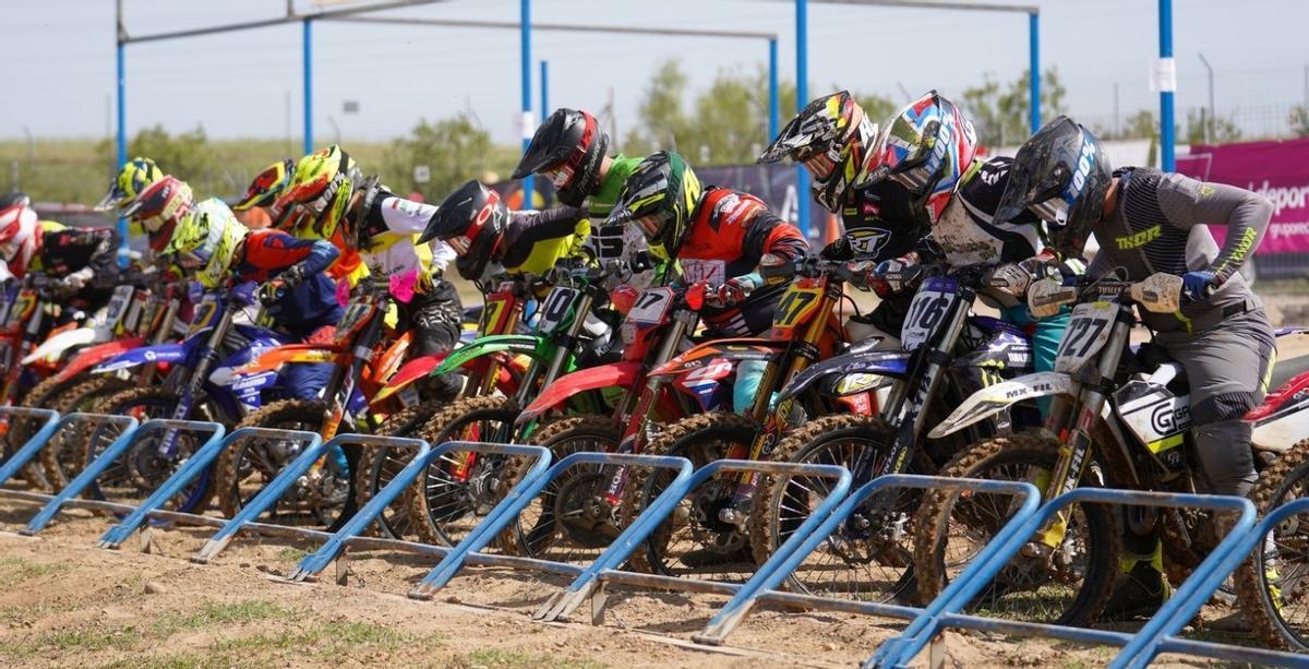 Salida de una prueba celebrada en El Pinillo.