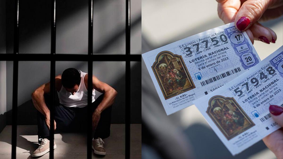 Ganó la lotería y fue a prisión