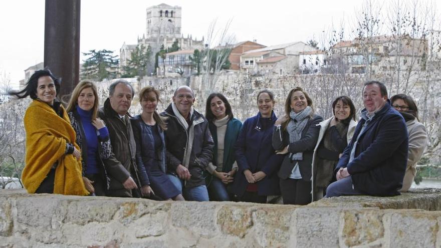 Participantes en la jornada transfronteriza de la FRAH.