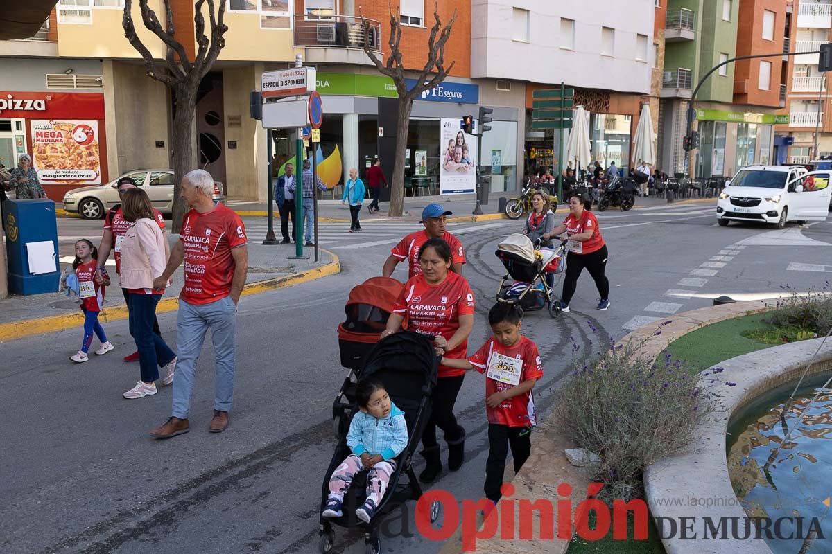Marcha de la ONG Delwende en Caravaca