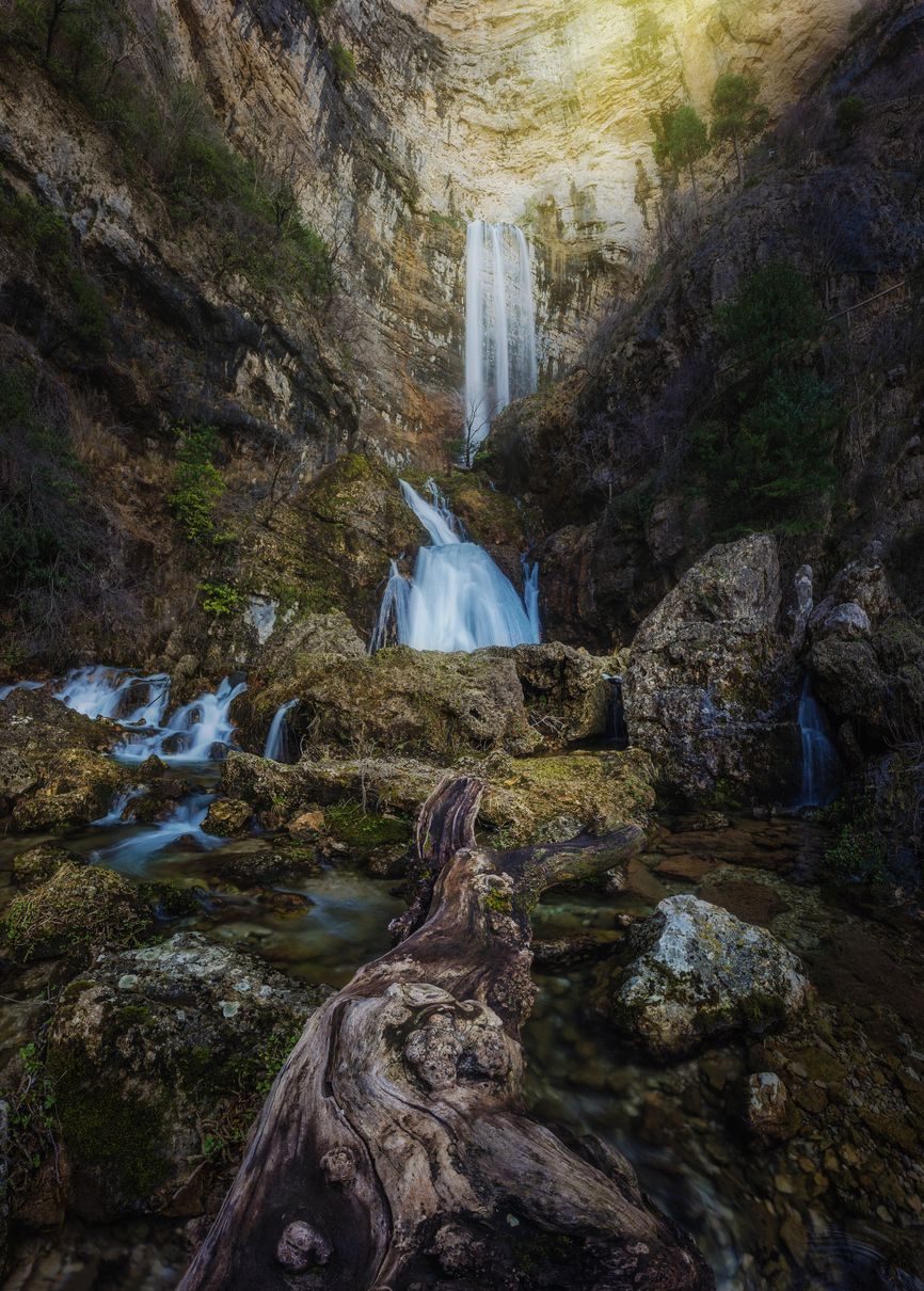 Nacimiento del Río Mundo, en Albacete.