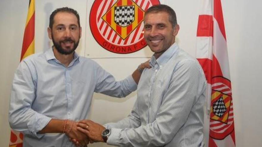 Pablo Machín i Delfí Geli