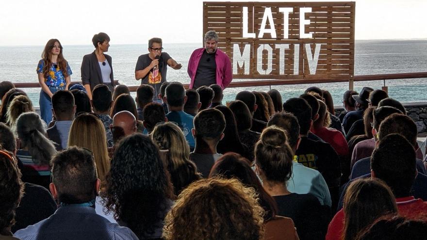 Buenafuente lleva el humor de &#039;Late Motiv&#039; a La Palma