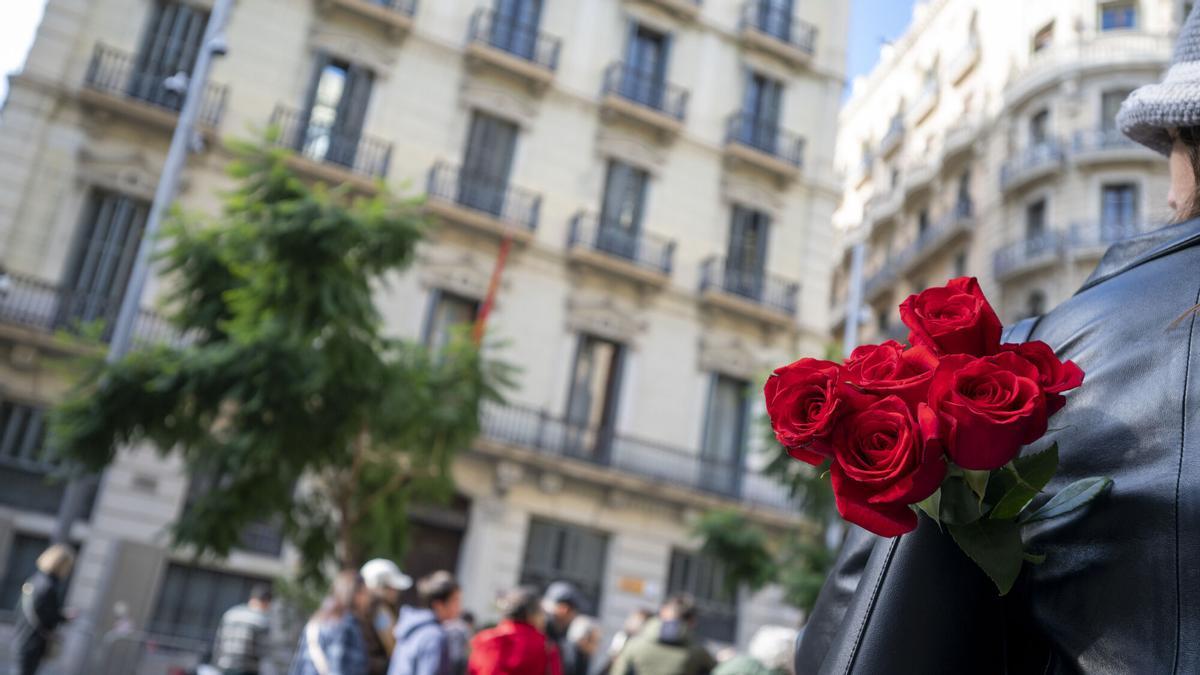 Manifestación en Barcelona para exigir que la comisaría de Via Laietana se convierta en un centro de memoria histórica
