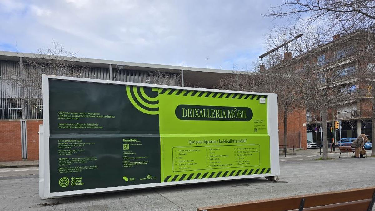 Una imatge de recurs d'una deixalleria mòbil.