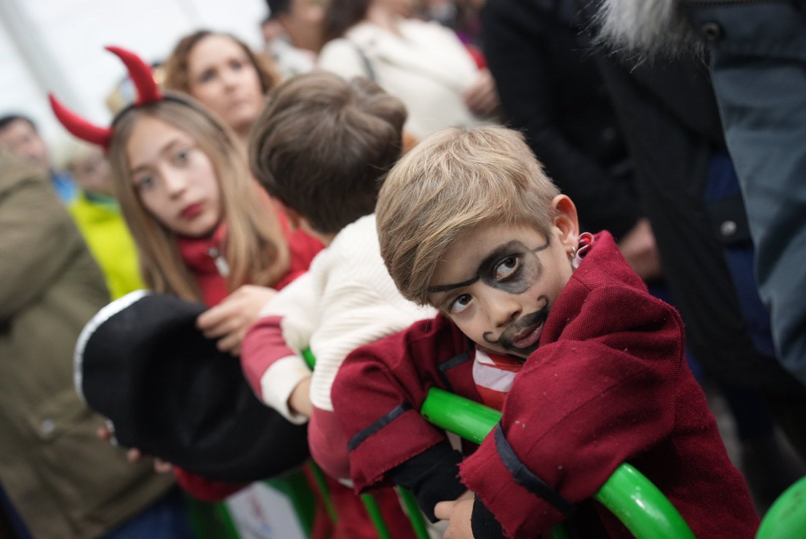 Sábado de Carnaval en la Corredera