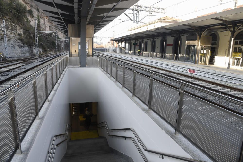 La nova estació de la Renfe de Manresa