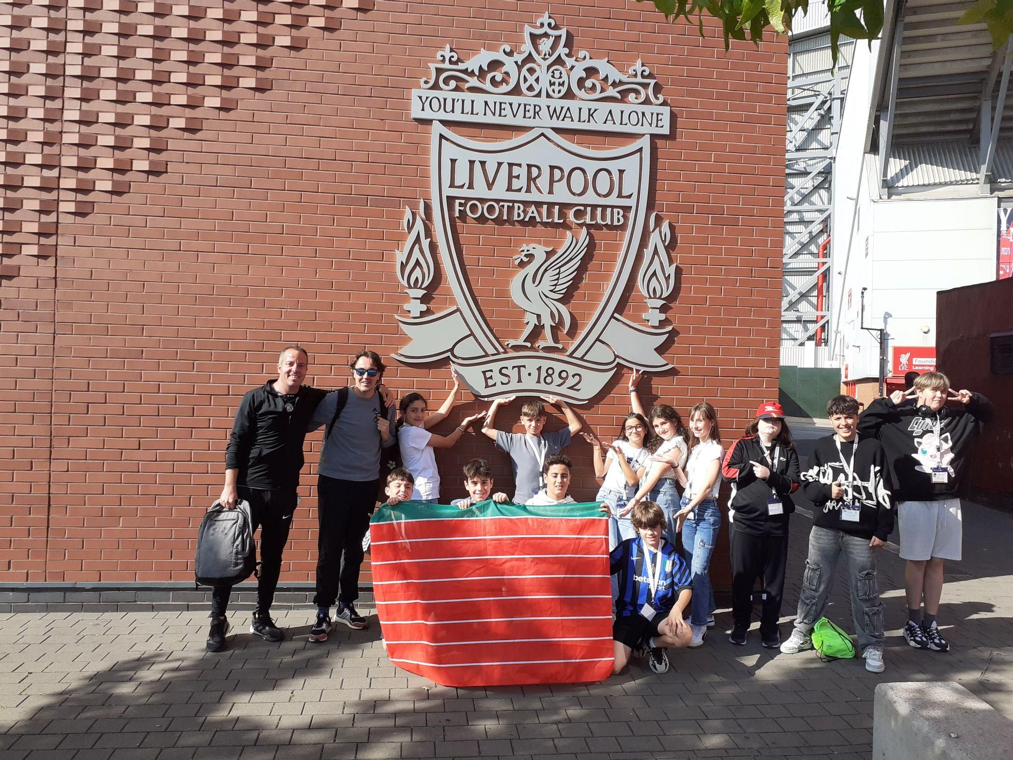 El CRIE de Zamora lleva a los alumnos del Gonzalo de Berceo a Liverpool