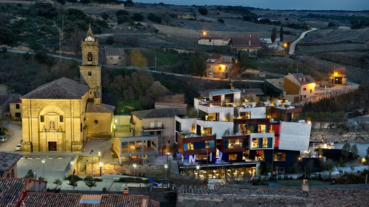 El Hotel Viura, en Villabuena de Álava.