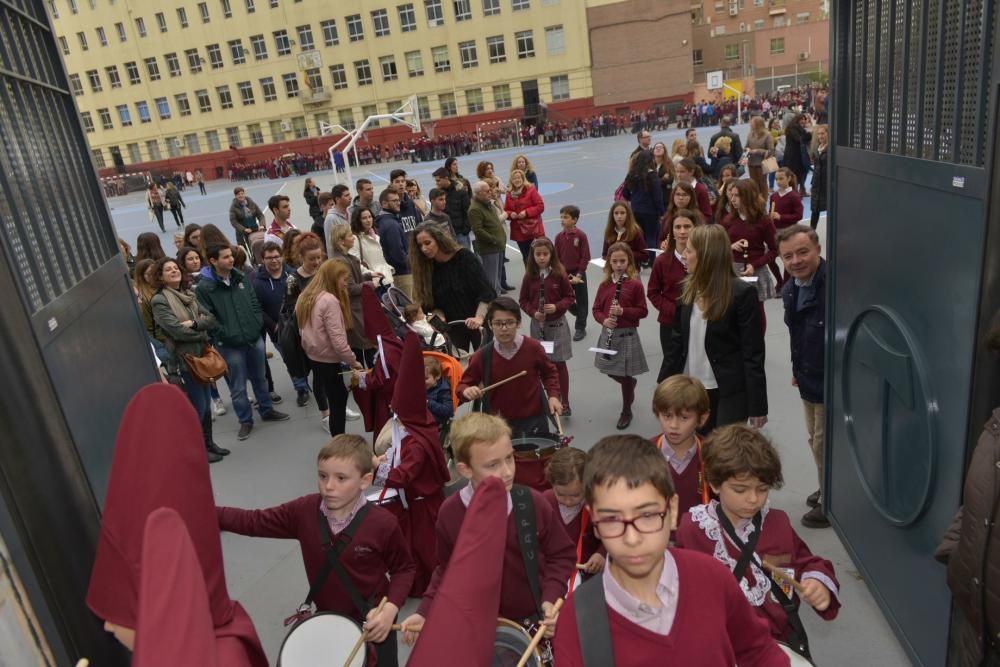 Procesión de los alumnos de Capuchinos