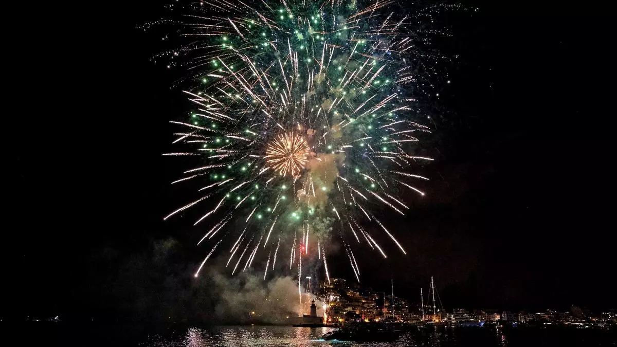 Fuegos «in crescendo» por Sant Ciriac