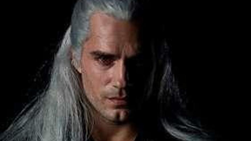 Henry Cavill en el papel de Geralt de Rivia.