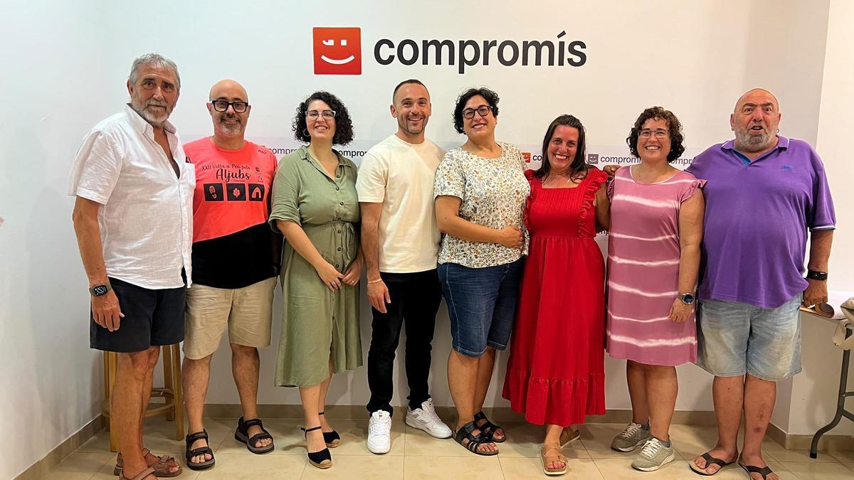 La nova executiva local de Compromís Benicarló