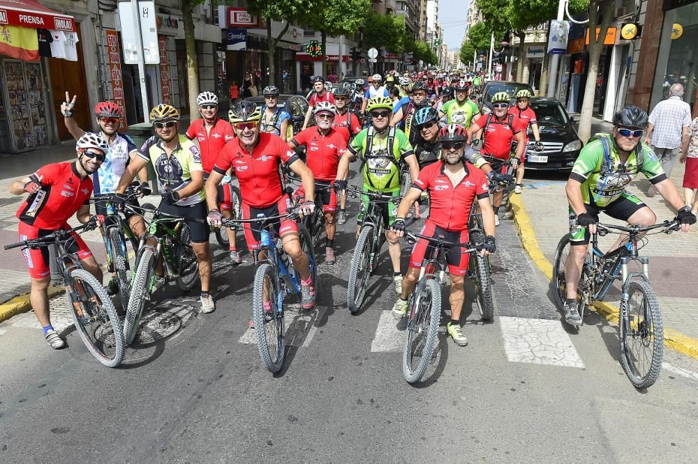 Marcha ciclista contra las multas del Seprona